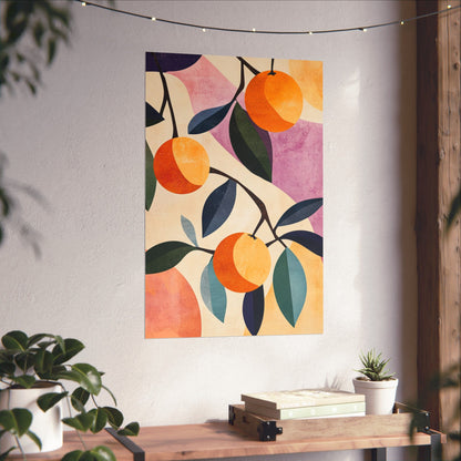 Orange Delight Botanical Fine Art Print