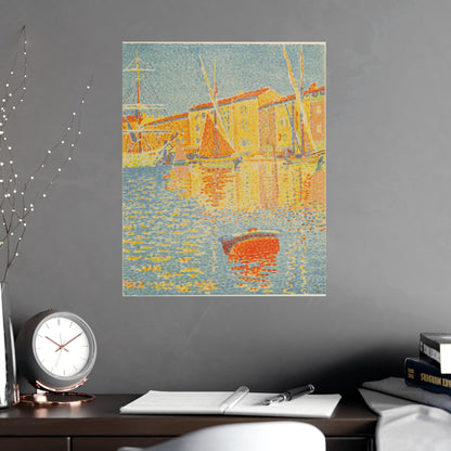 The Buoy La Bouee - Signac Fine Art Poster