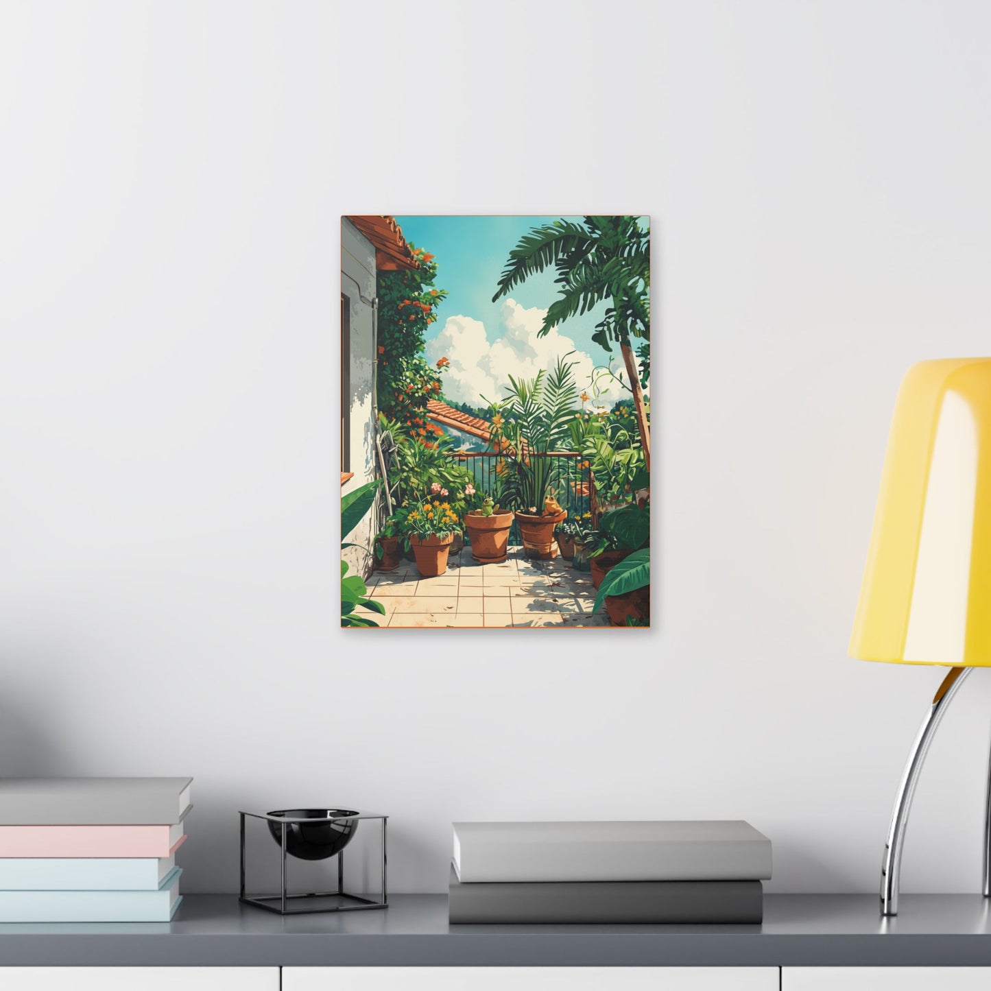 Room with a View - Let's Stay on Vacay Series- Fine Art Print on Canvas