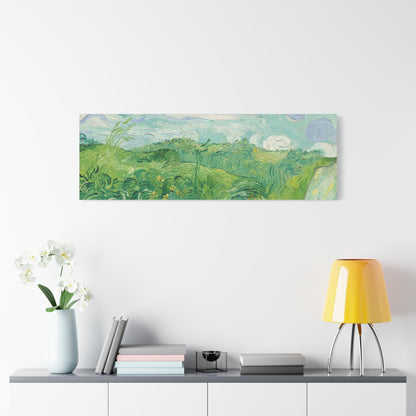 Vincent van Gogh - Green Wheat Fields Fine Art Canvas Print