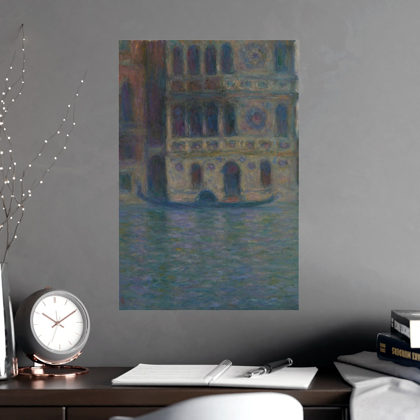 Venice Palazzo Dario - Monet Fine Art Poster