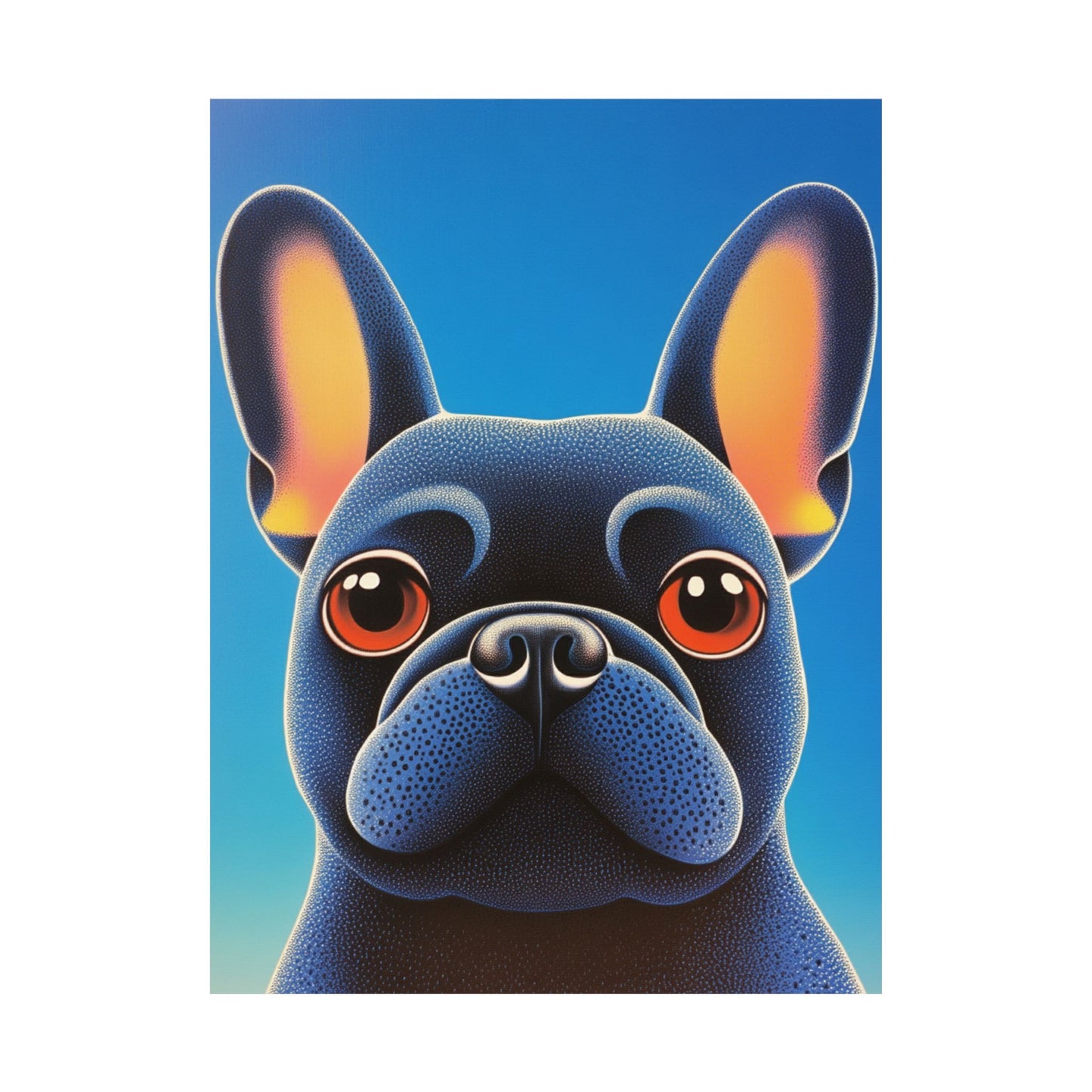 French Bulldog Whimsical Fine Art Print