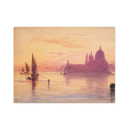 Santa Maria della Salute Venice at Sunset - Fine Art Poster