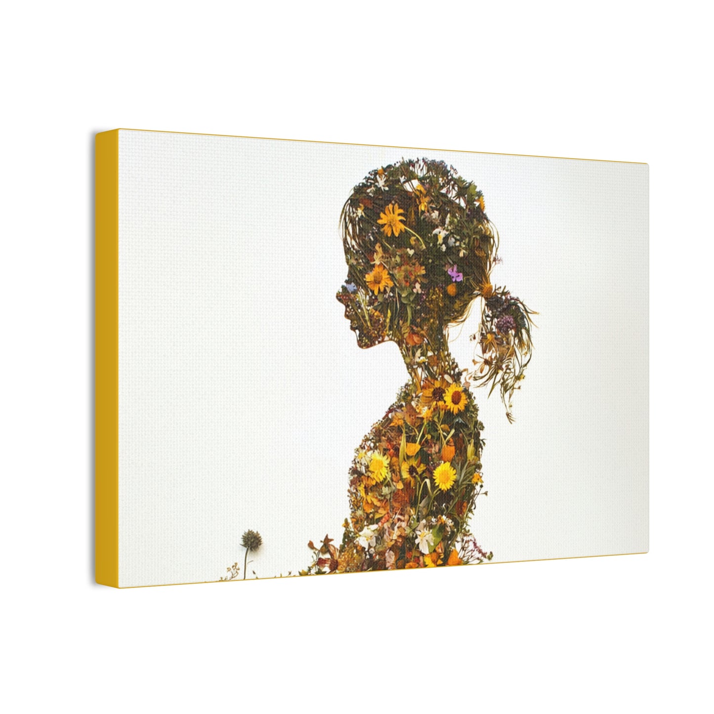 Summers Gone By - Wildflowers Fine Art Print on Canvas