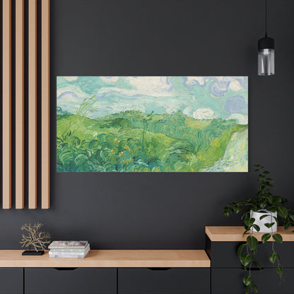 Vincent van Gogh - Green Wheat Fields Fine Art Canvas Print