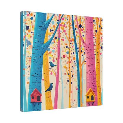 Here for the Birds - Delight in Nature Series - Fine Art Print on Canvas