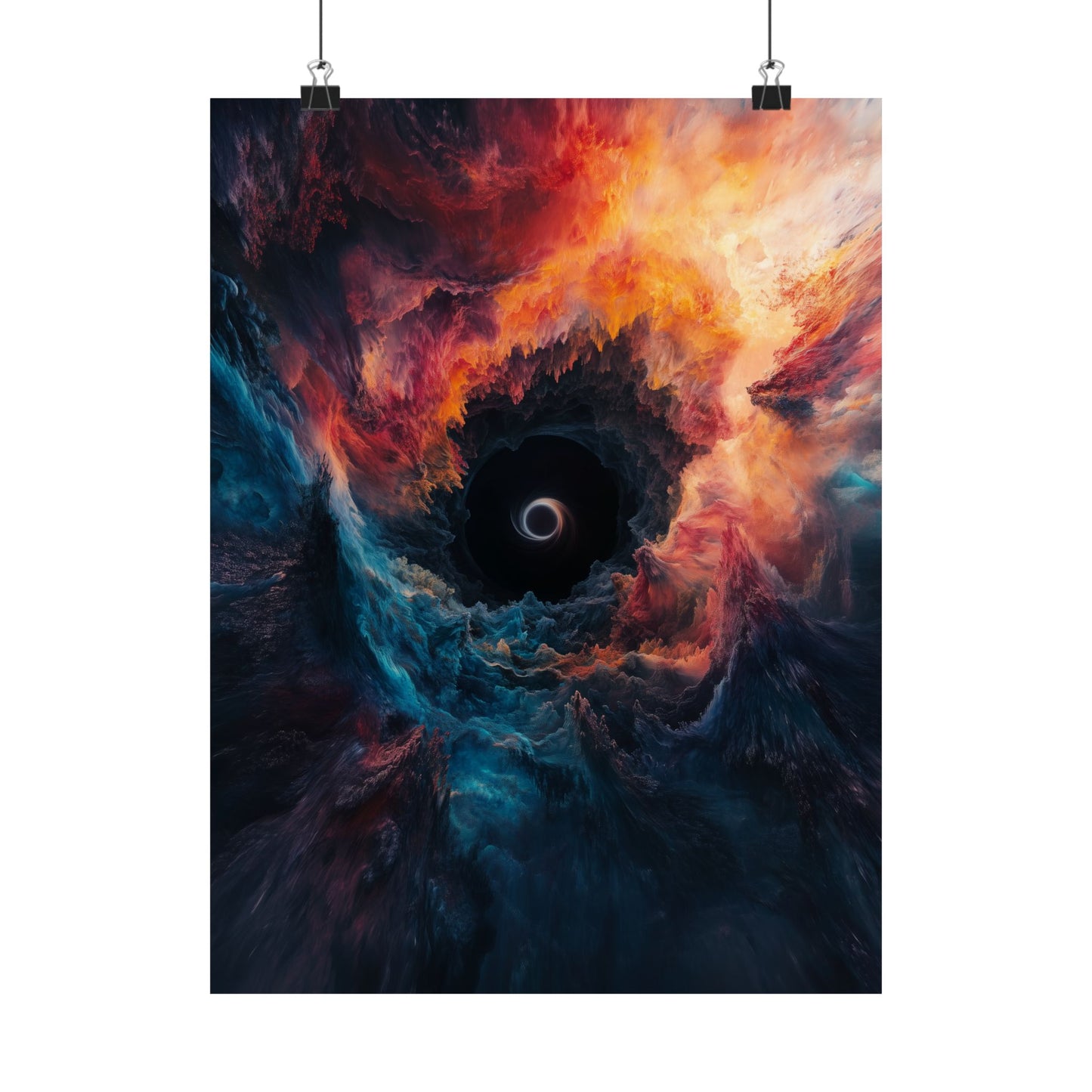 Cosmic Dance - Event Horizon - Fine Art Print - Eye-Catching Wall Art for Space Lovers - Space Poster