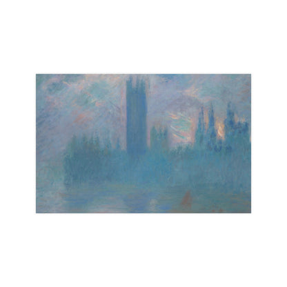 Houses of Parliament London - Monet Fine Art Poster