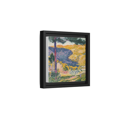 Valley with Fir Shade on the Mountain - Museum Collection - Framed Canvas Print