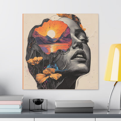 Beauty is in the Eye of the Beholder  - Fine Art Print on Canvas
