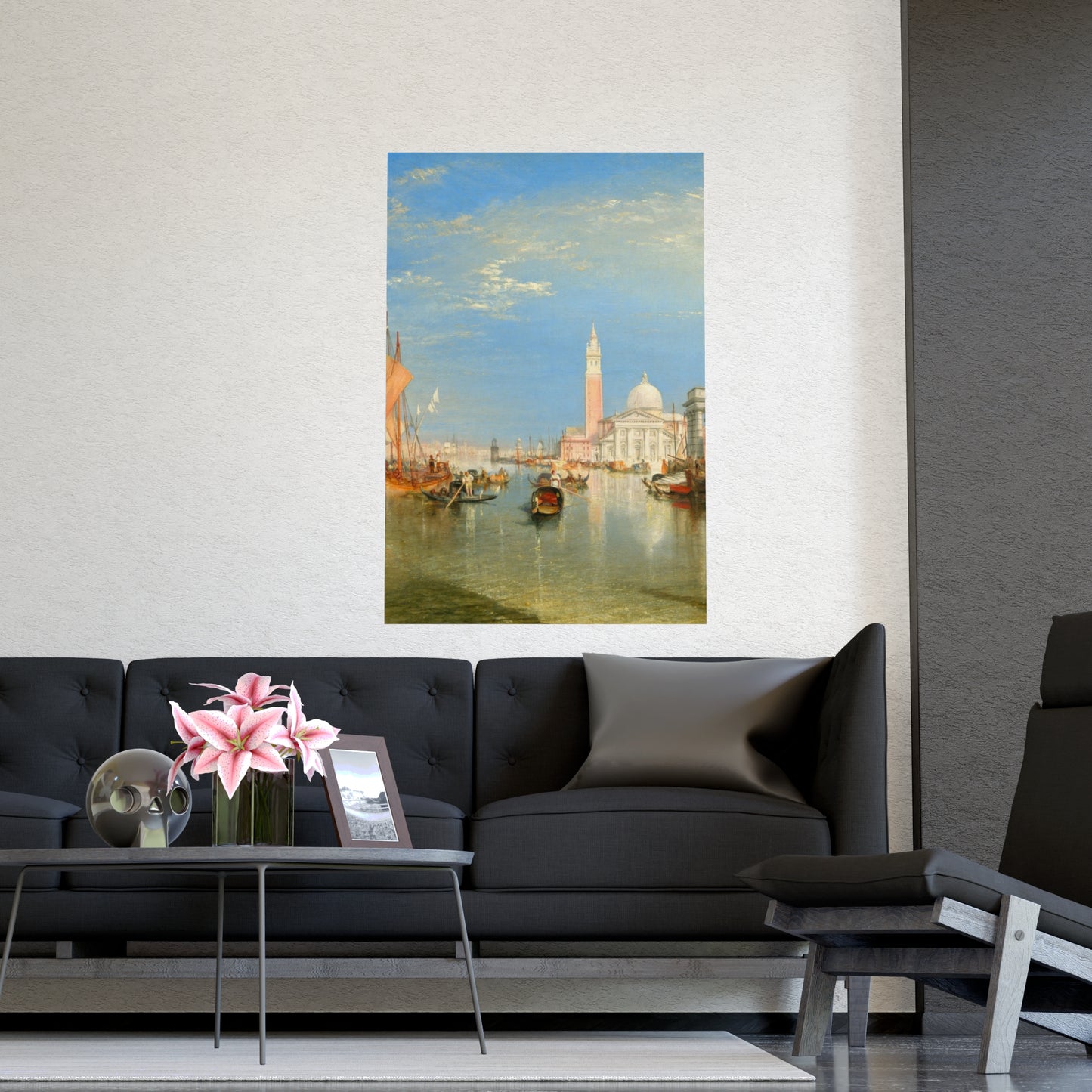 Venice Dogana and San Giorgio Maggiore - Turner Fine Art Poster