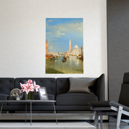 Venice Dogana and San Giorgio Maggiore - Turner Fine Art Poster