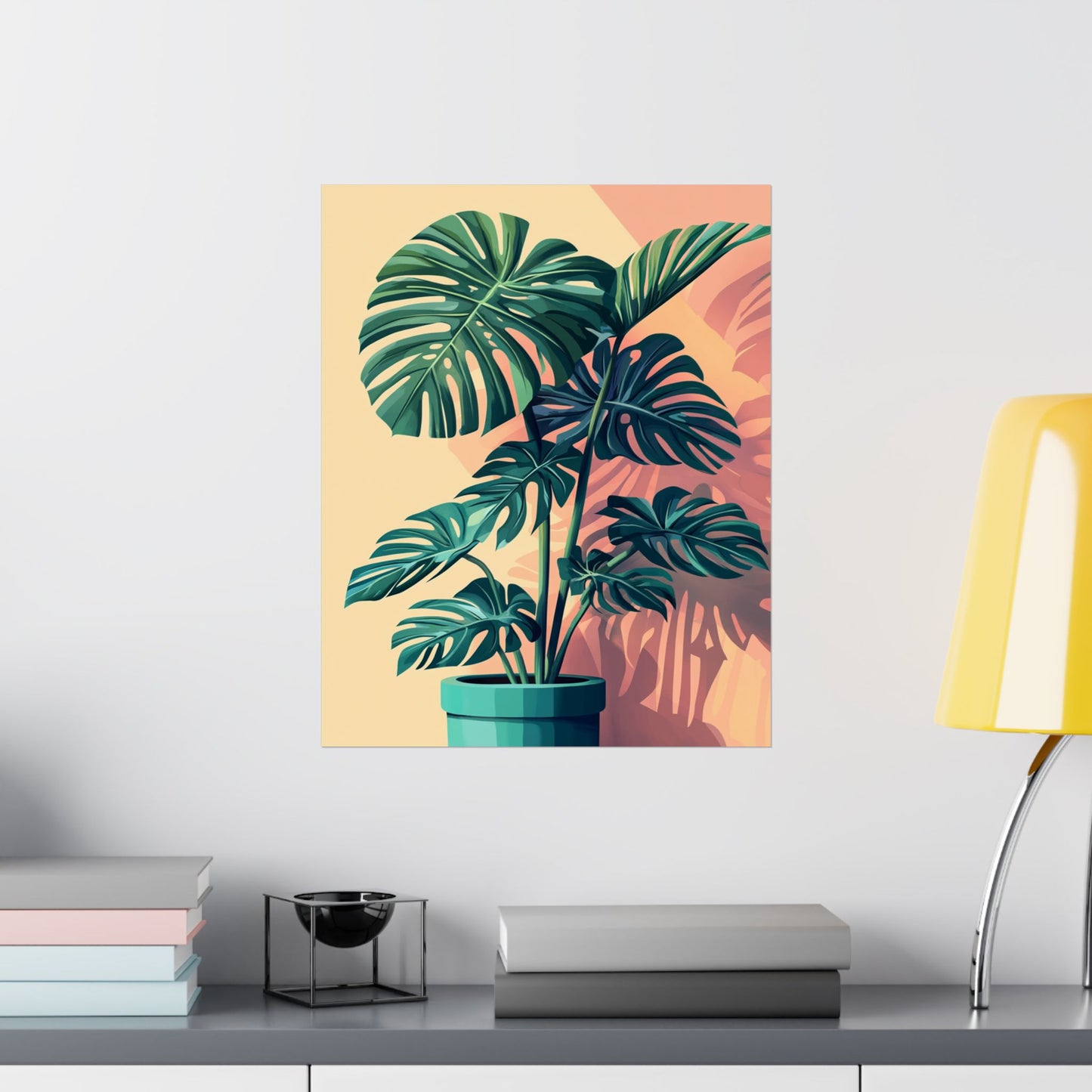 Tropical Monstera Botanical Fine Art Print