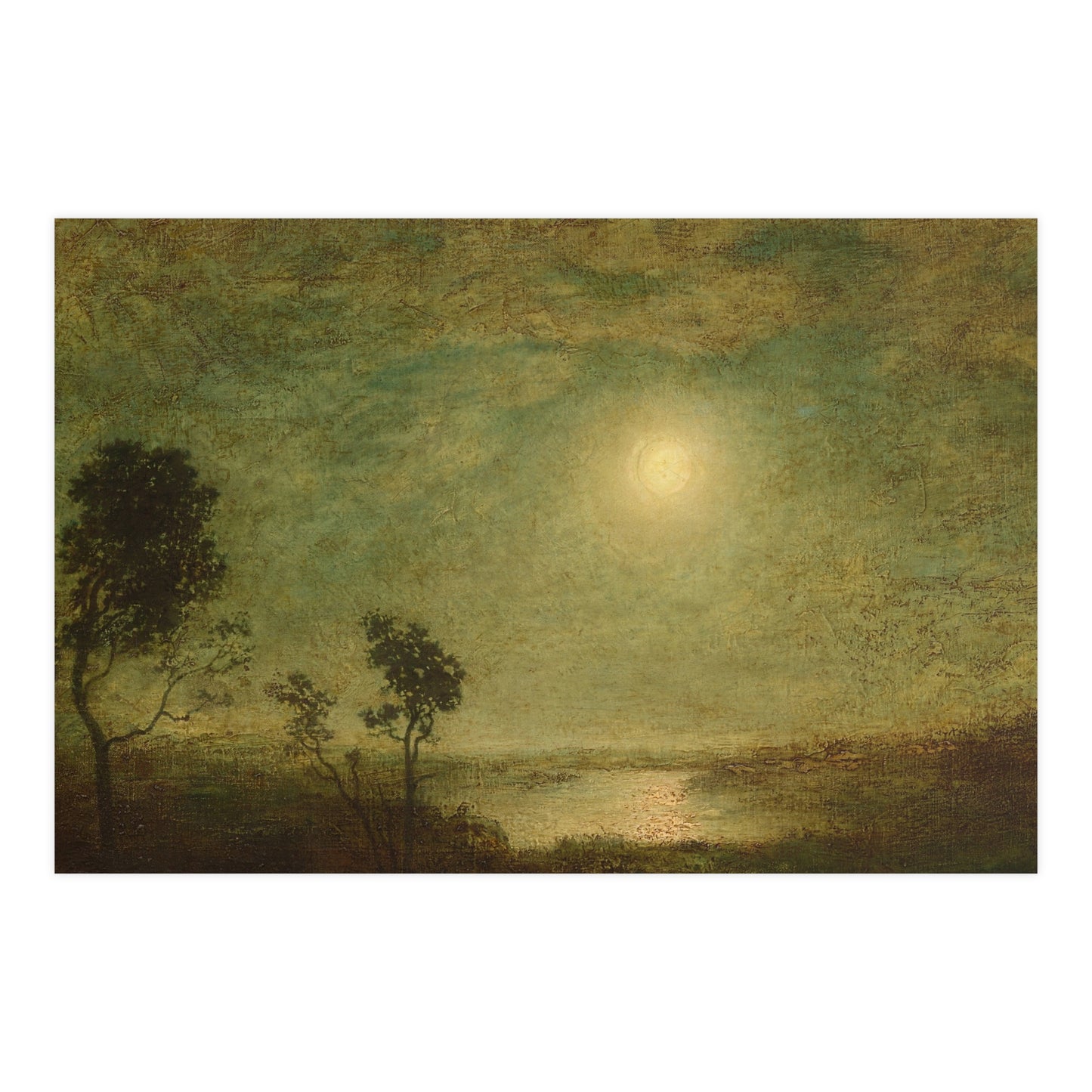Moonlight II - Luminous Night Fine Art Poster