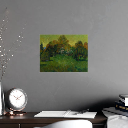The Poet's Garden - Van Gogh Fine Art Poster