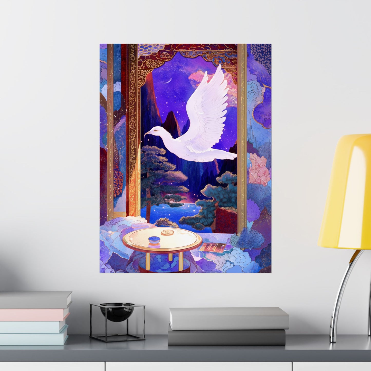 Into the Mystic Dove Messenger Fine Art Print