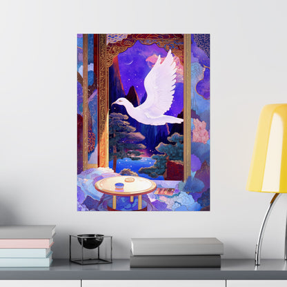 Into the Mystic Dove Messenger Fine Art Print