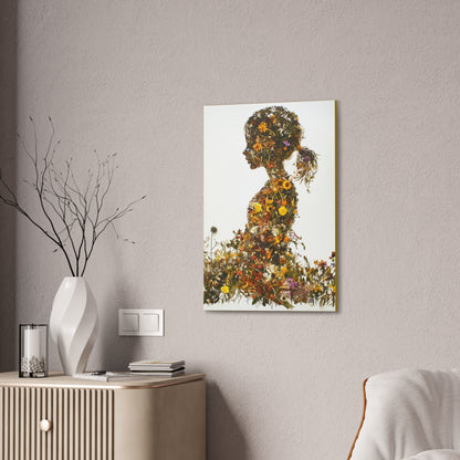 Summers Gone By - Wildflowers Fine Art Print on Canvas