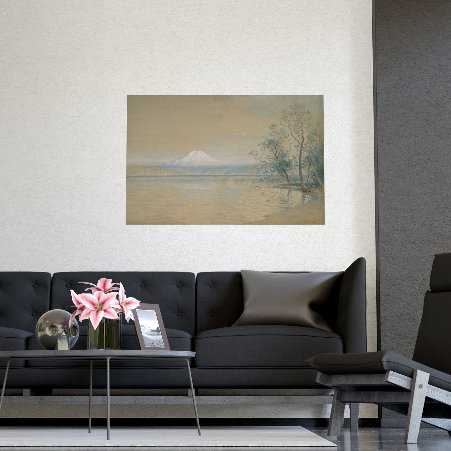 Mount Tacoma - Pacific Northwest Landscape Fine Art Poster