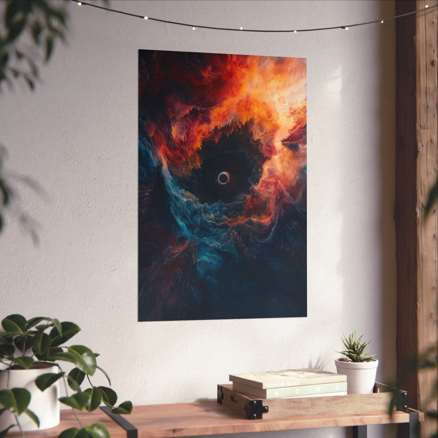 Cosmic Dance - Event Horizon - Fine Art Print - Eye-Catching Wall Art for Space Lovers - Space Poster