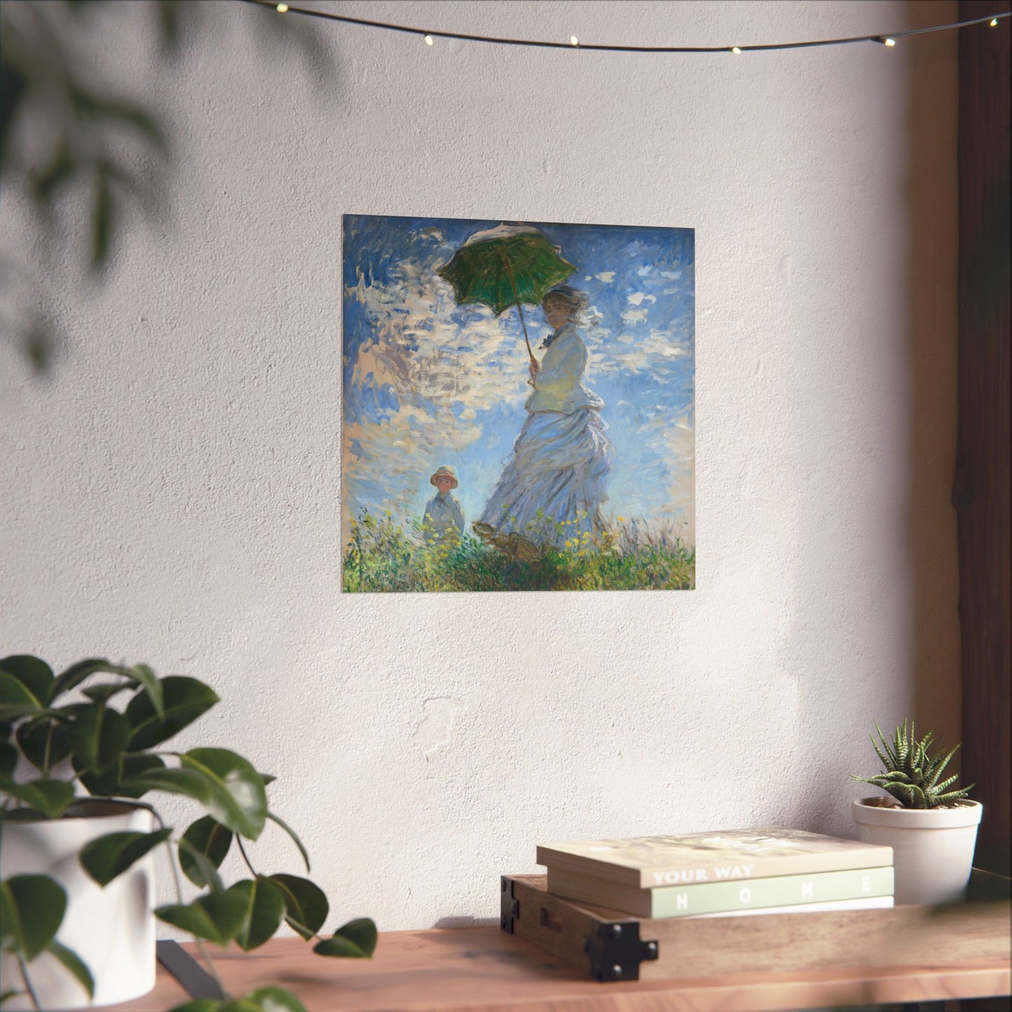 Claude Monet - Woman with a Parasol Fine Art Print