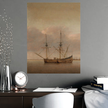View of Hoorn - Dutch Cityscape Fine Art Poster