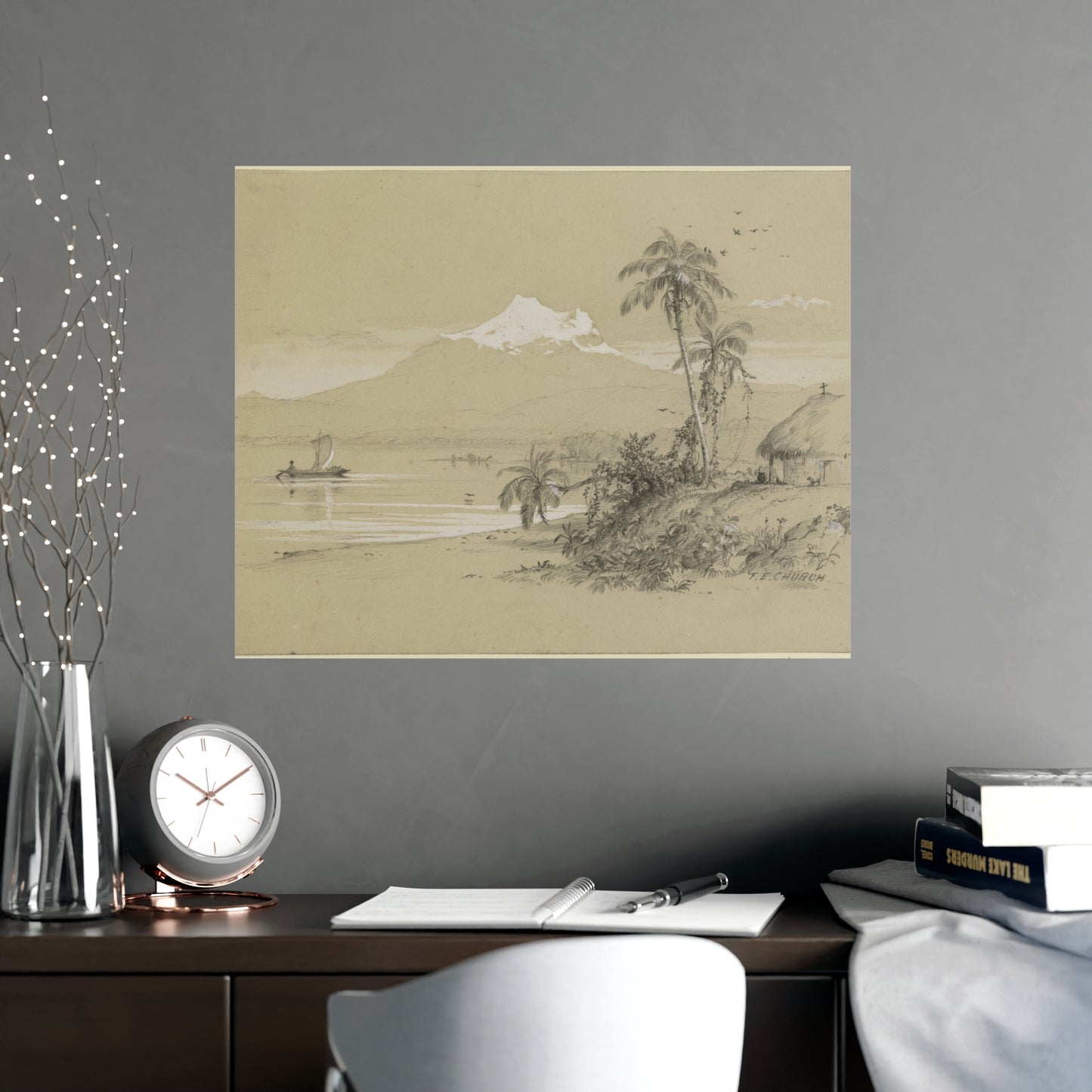 Magdalena River South America - Tropical Landscape Fine Art Poster