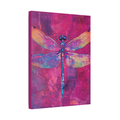 Vibrant Dragonfly - Secret Garden Series -  Fine Art Print on Canvas
