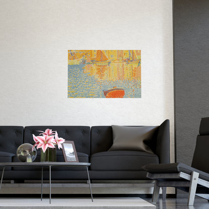 The Buoy La Bouee - Signac Fine Art Poster