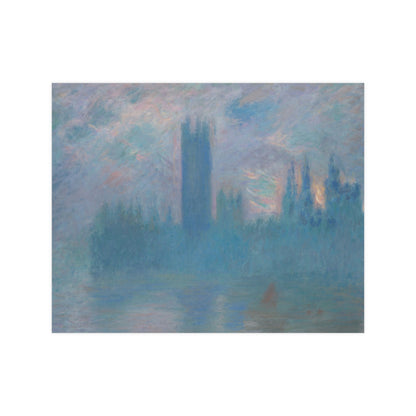 Houses of Parliament London - Monet Fine Art Poster