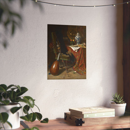 Elegant - Still Life Art - 17th Century Interior Painting - Fine Art Print - Gothic Art - Vintage Fine Art