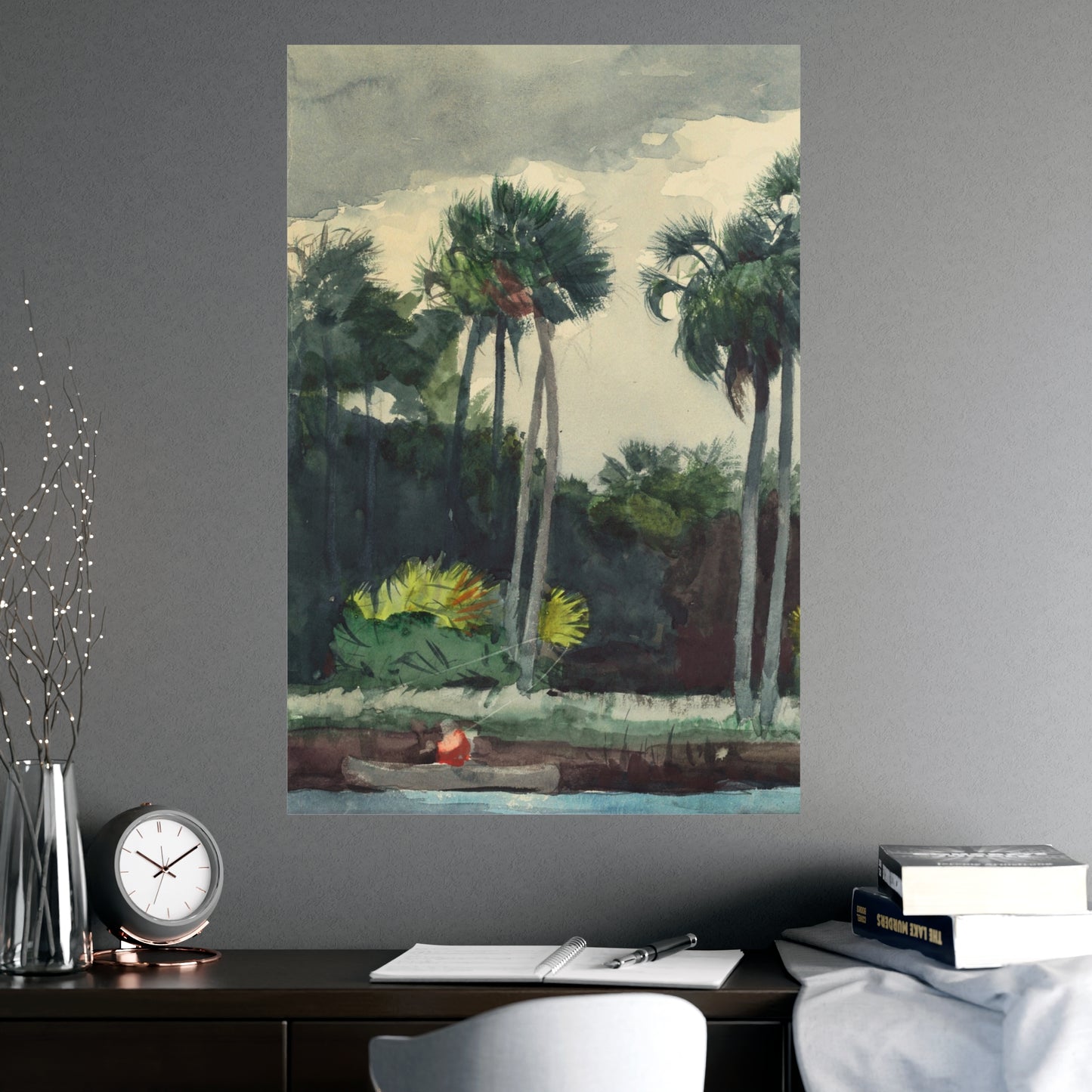 Red Shirt Homosassa Florida - Winslow Homer Fine Art Poster