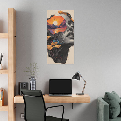 Beauty is in the Eye of the Beholder  - Fine Art Print on Canvas