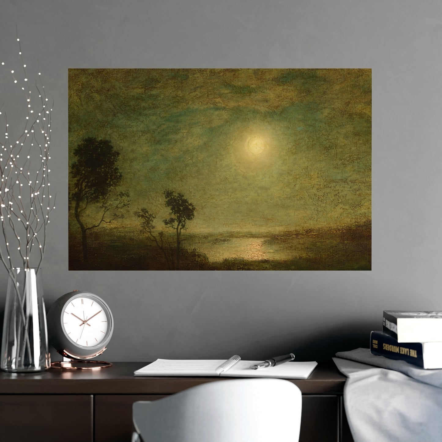 Moonlight II - Luminous Night Fine Art Poster