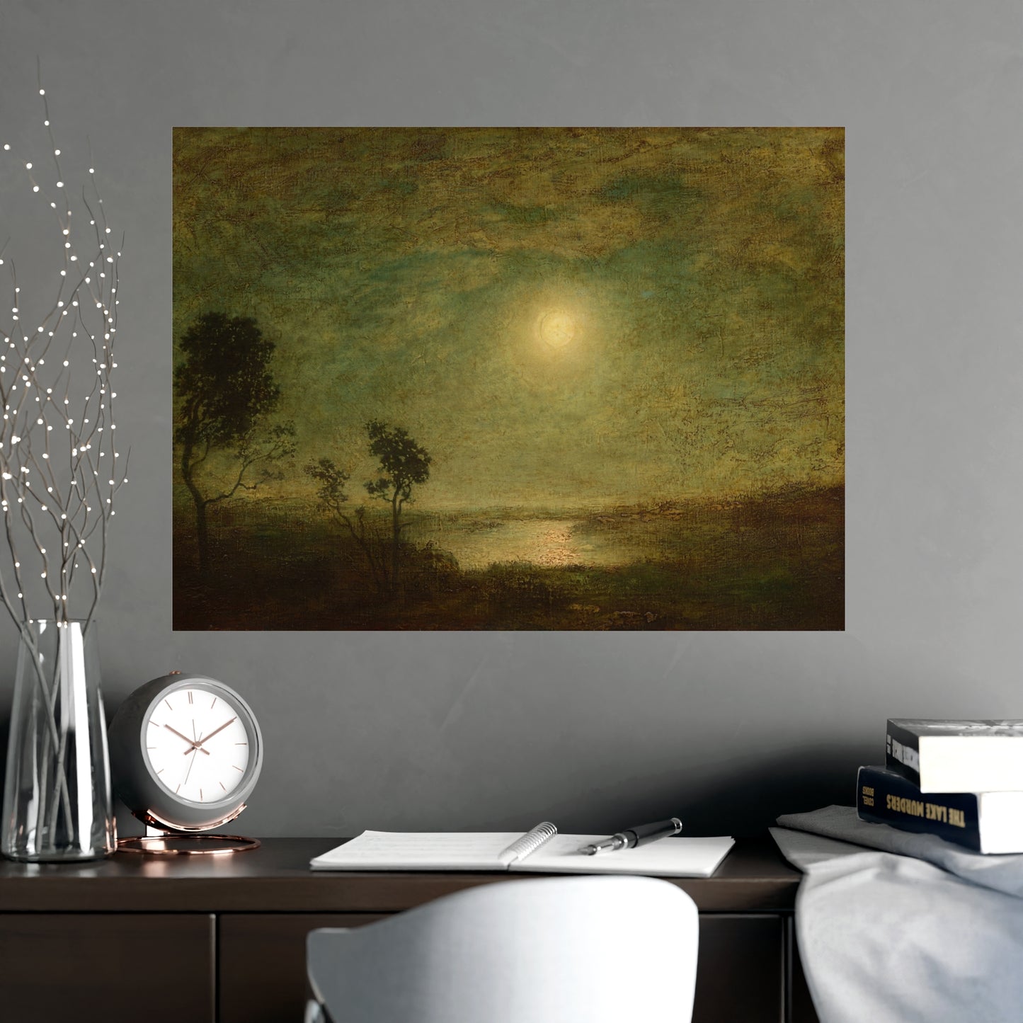 Moonlight II - Luminous Night Fine Art Poster