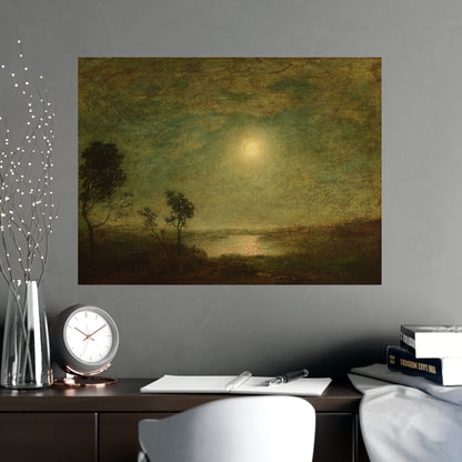 Moonlight II - Luminous Night Fine Art Poster