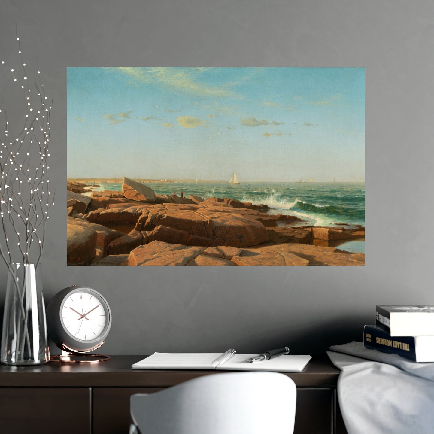 Narragansett Bay - Coastal New England Fine Art Poster
