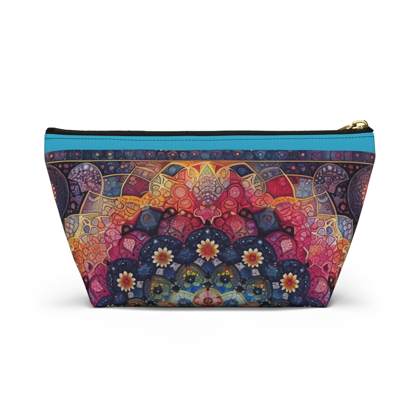 Blooming Mandala Zen Accessory Bag/Makeup Bag