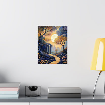 Enchanted Path Fine Art Print - Serene Scenes - Delight in Nature - Wall Art for Home Décor - Posters