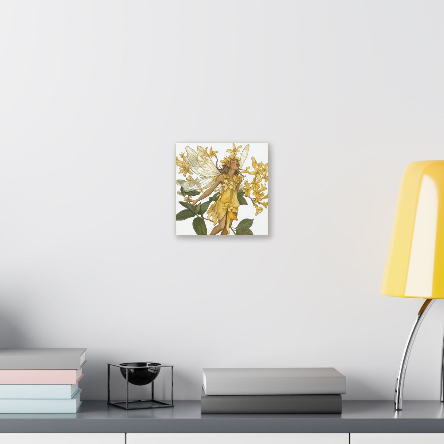 Honeysuckle Blossom - Flowers & Fairies Collection - Wall Art on Canvas