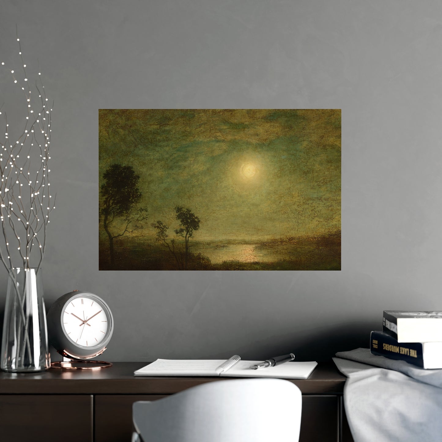 Moonlight II - Luminous Night Fine Art Poster