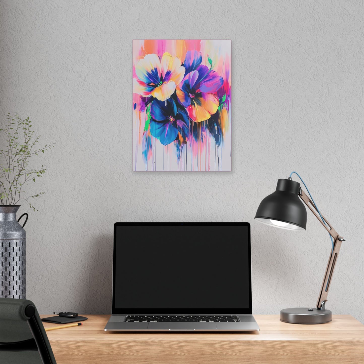 Color Blooms - Delight in Nature Series - Fine Art Print on Canvas