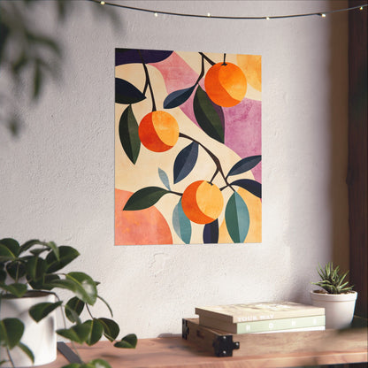 Orange Delight Botanical Fine Art Print