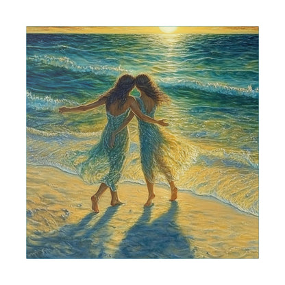 Friends Forever - Mermaids at Heart - Wall Art - on Canvas