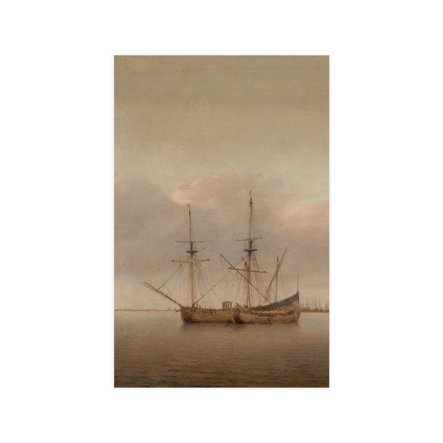 View of Hoorn - Dutch Cityscape Fine Art Poster