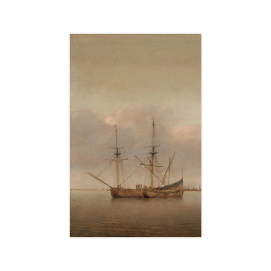View of Hoorn - Dutch Cityscape Fine Art Poster