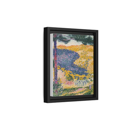 Valley with Fir Shade on the Mountain - Museum Collection - Framed Canvas Print
