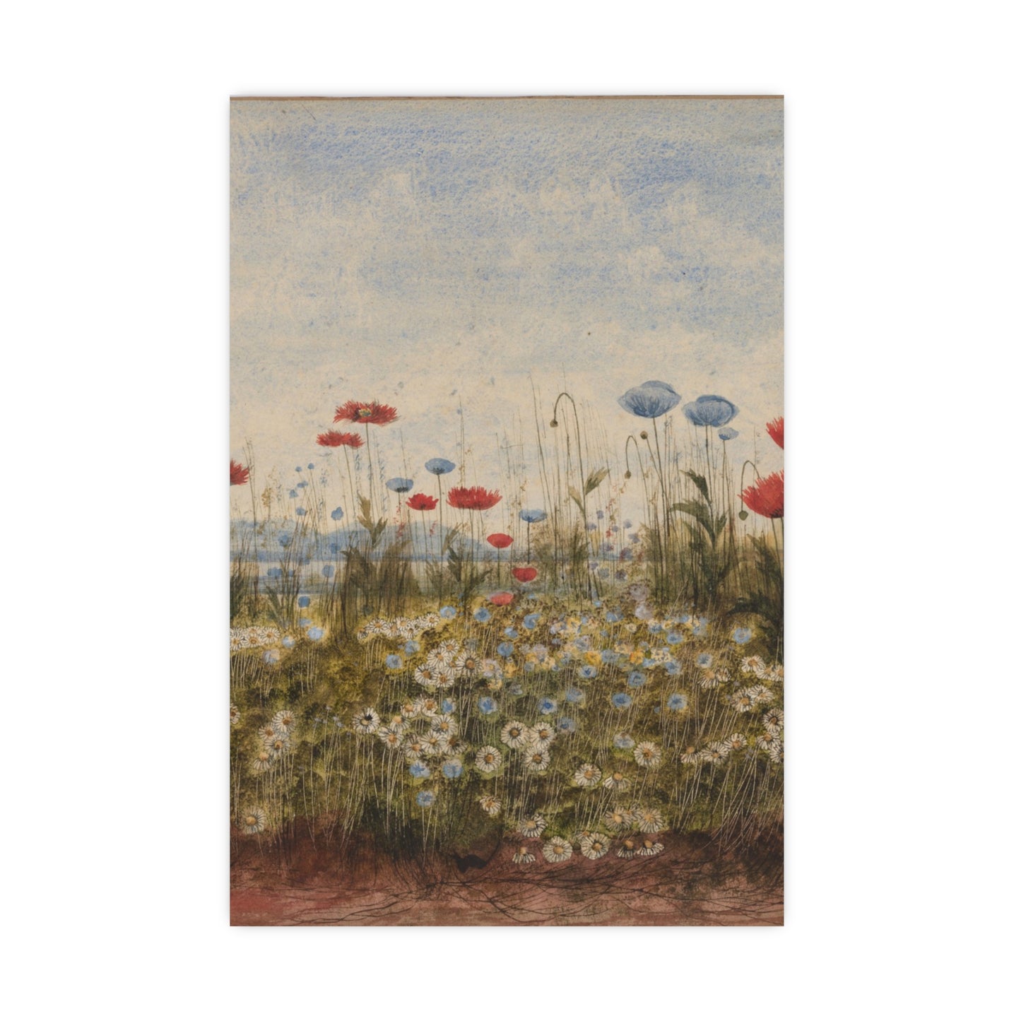 Wildflower Scene - Museum Collection - Fine Art Poster