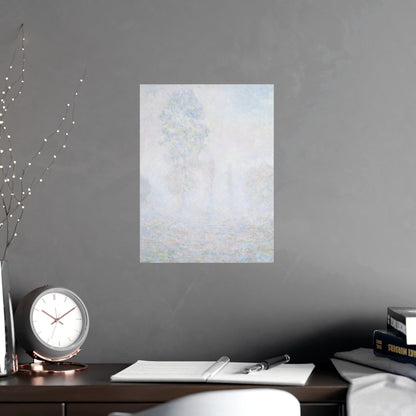 Morning Haze - Monet - Masterworks - Atmospheric Landscape Fine Art Poster