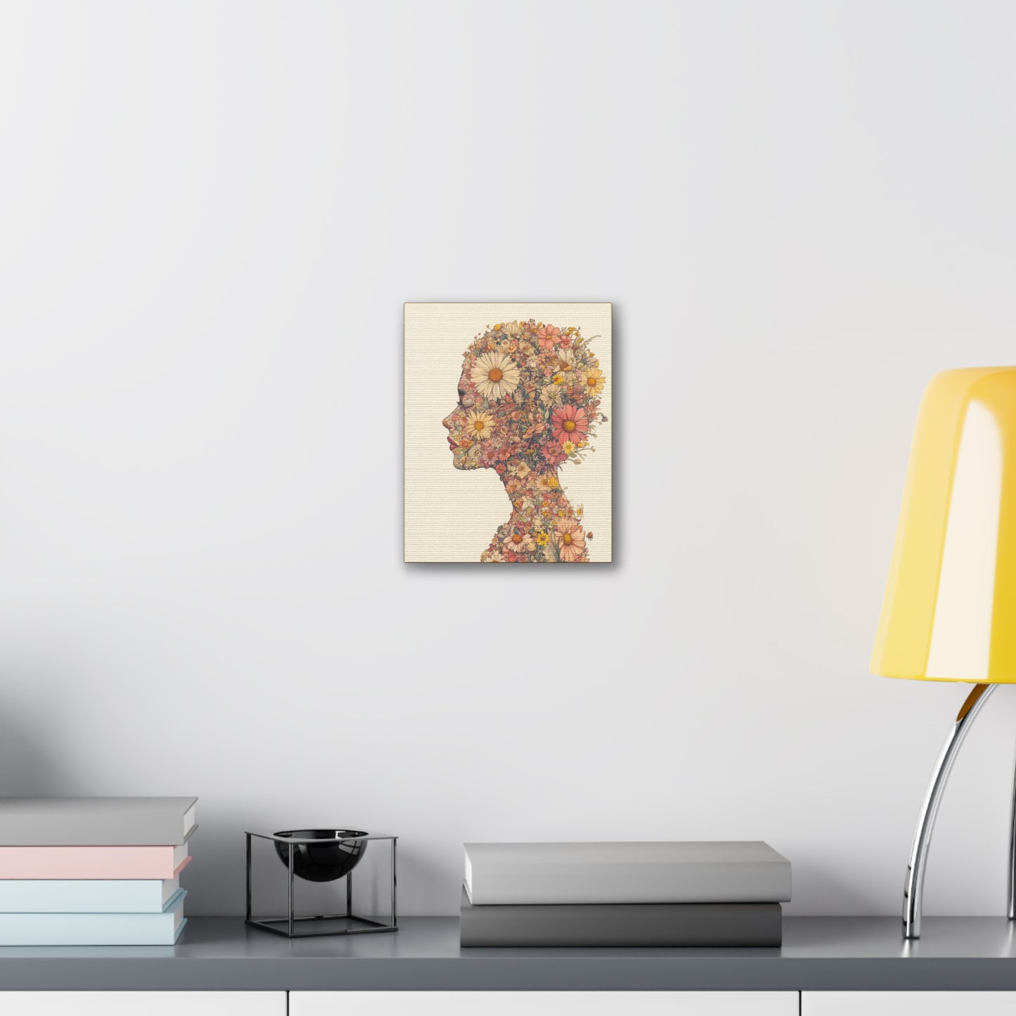 And So She Grew on Canvas
